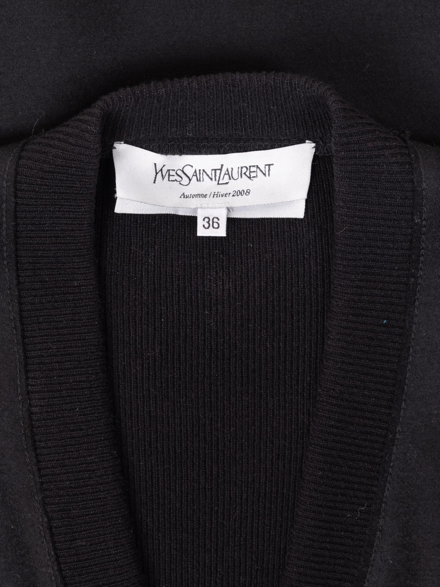 Yves Saint Laurent Wool Dress, Fall/Winter 2008