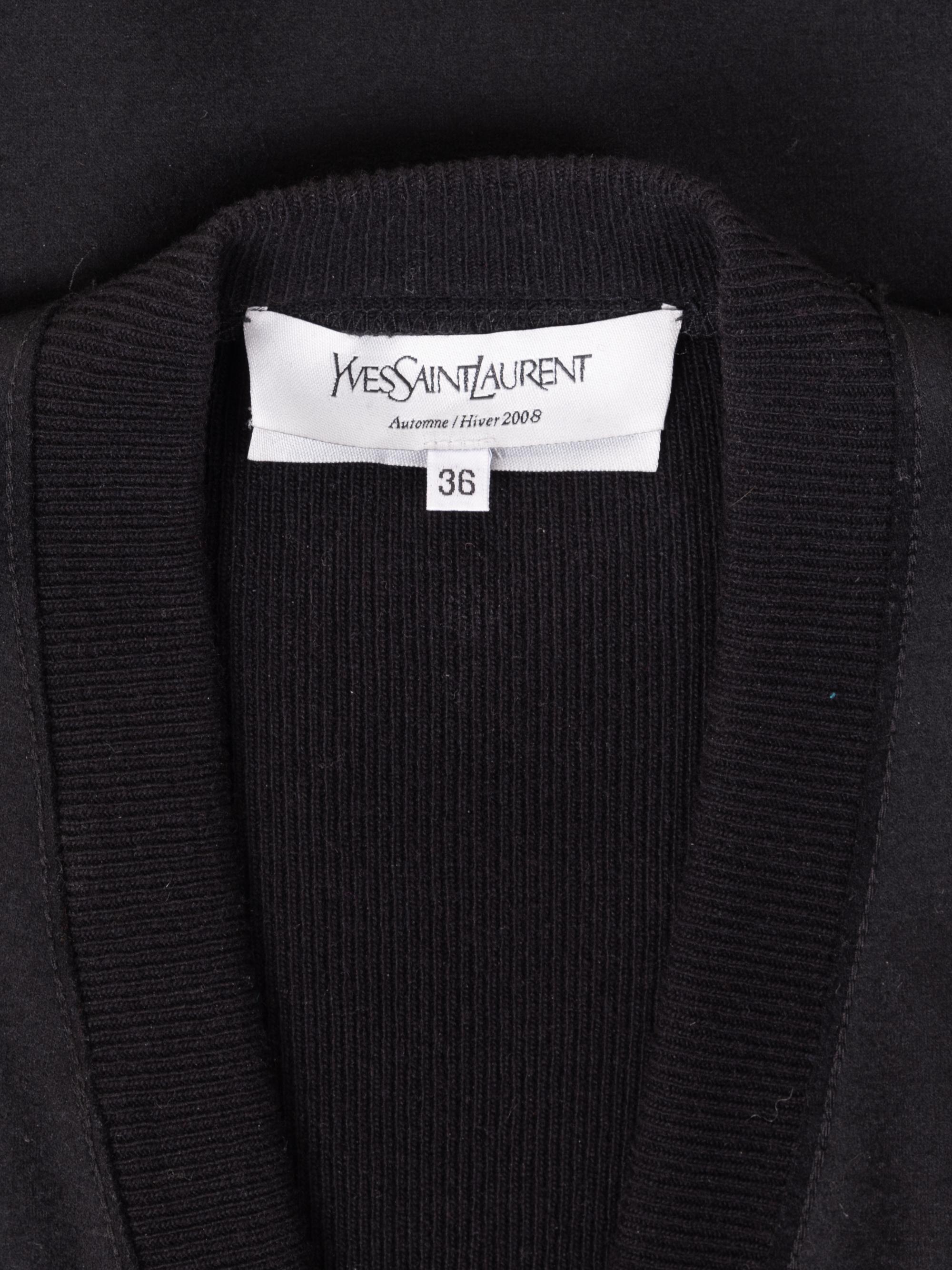 Yves Saint Laurent Wool Dress, Fall/Winter 2008
