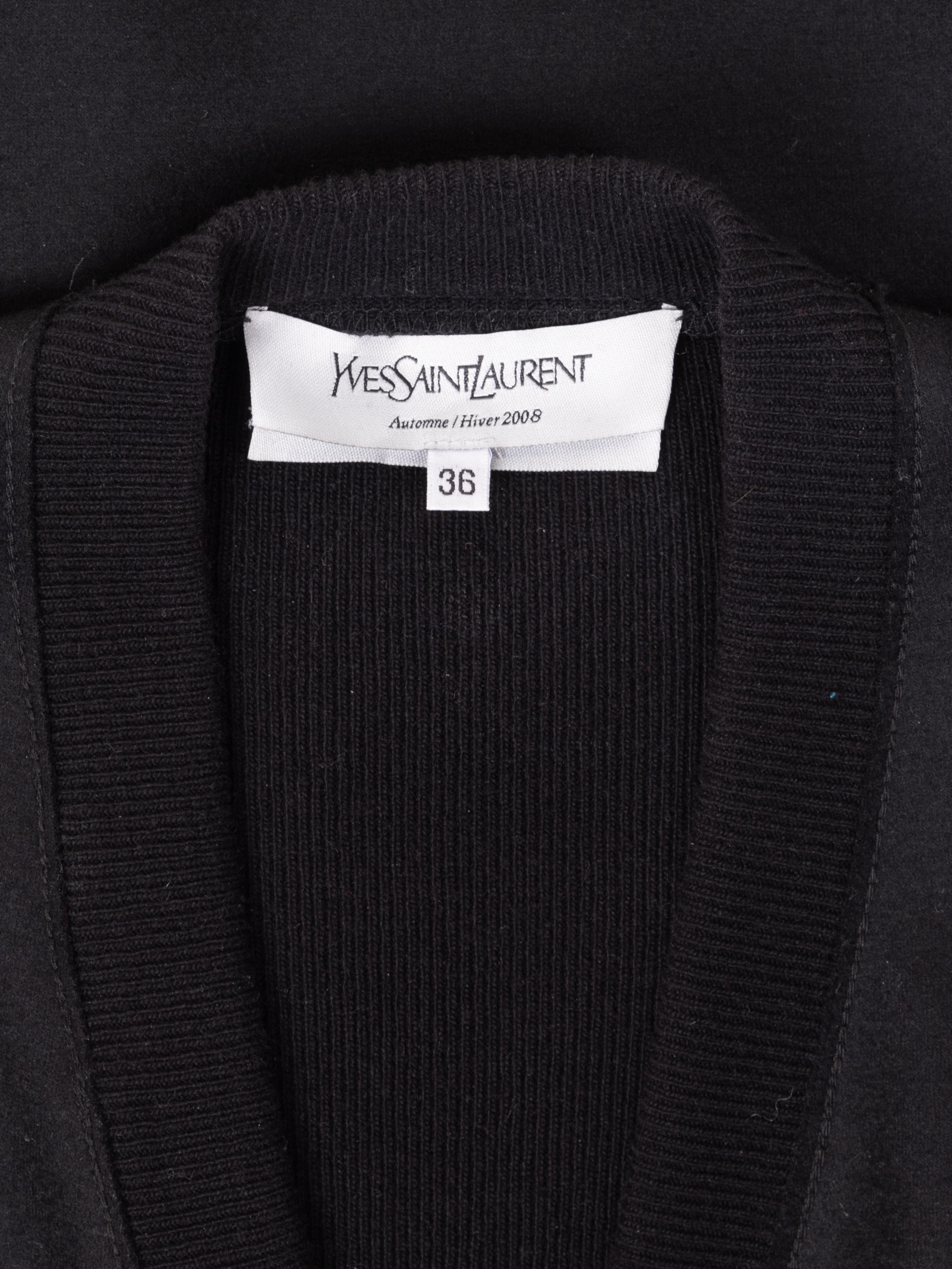 Yves Saint Laurent Wool Dress, Fall/Winter 2008