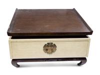 Three Widdicomb Style Lacquered and Polychromed Wood Tables