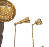A Group of Nine English Brass Articles