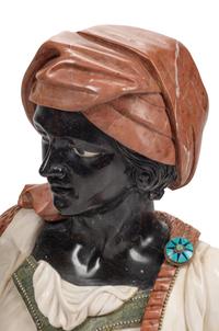 A Pair of Continental Marble Busts