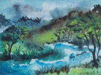 Artist Unknown, (20th century), River Landscape