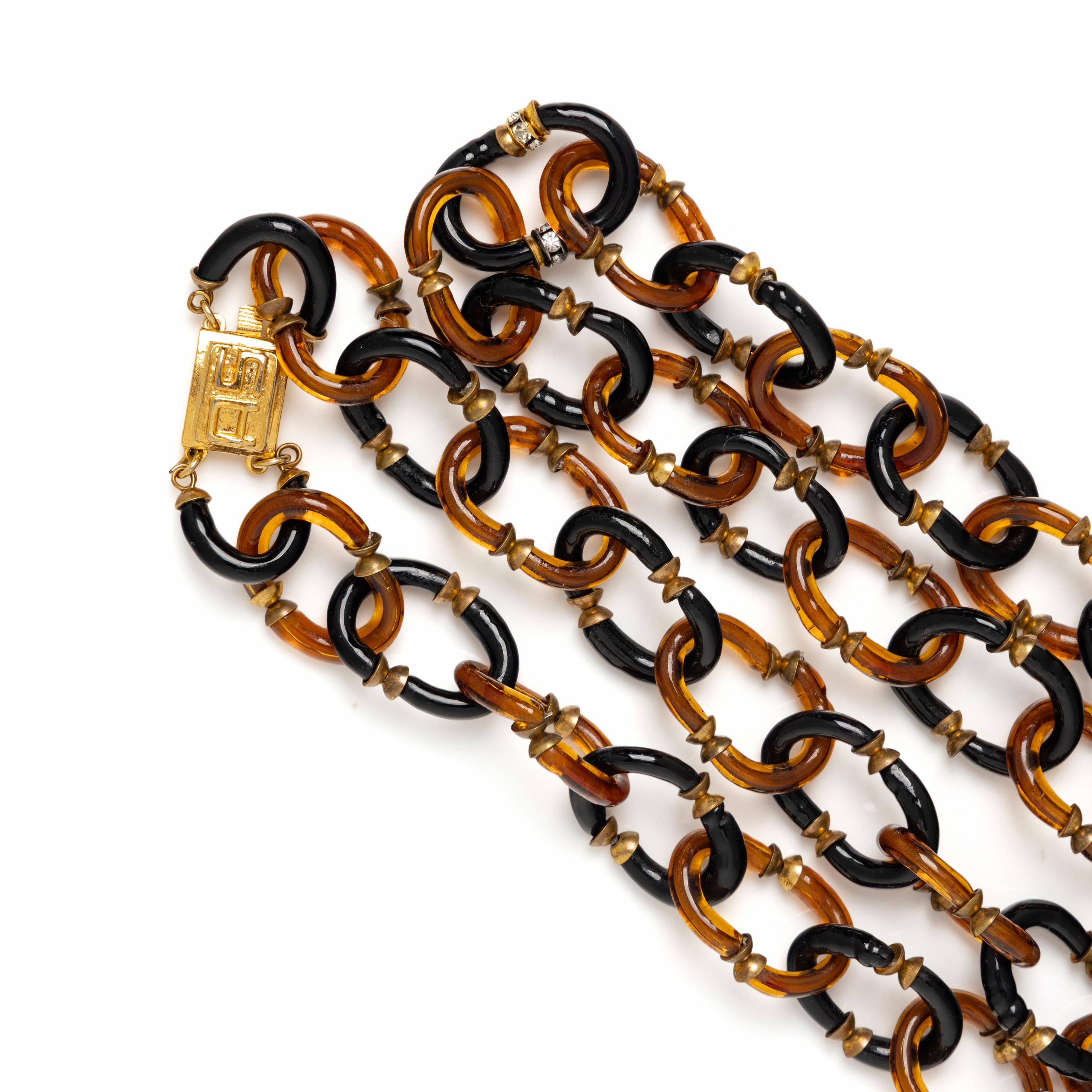 Archimede Seguso for Chanel, Murano Glass Necklace, 1960s