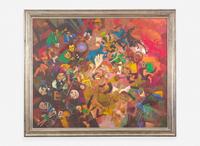 William Gropper (American, 1897-1977) - Doomsday Rhapsody