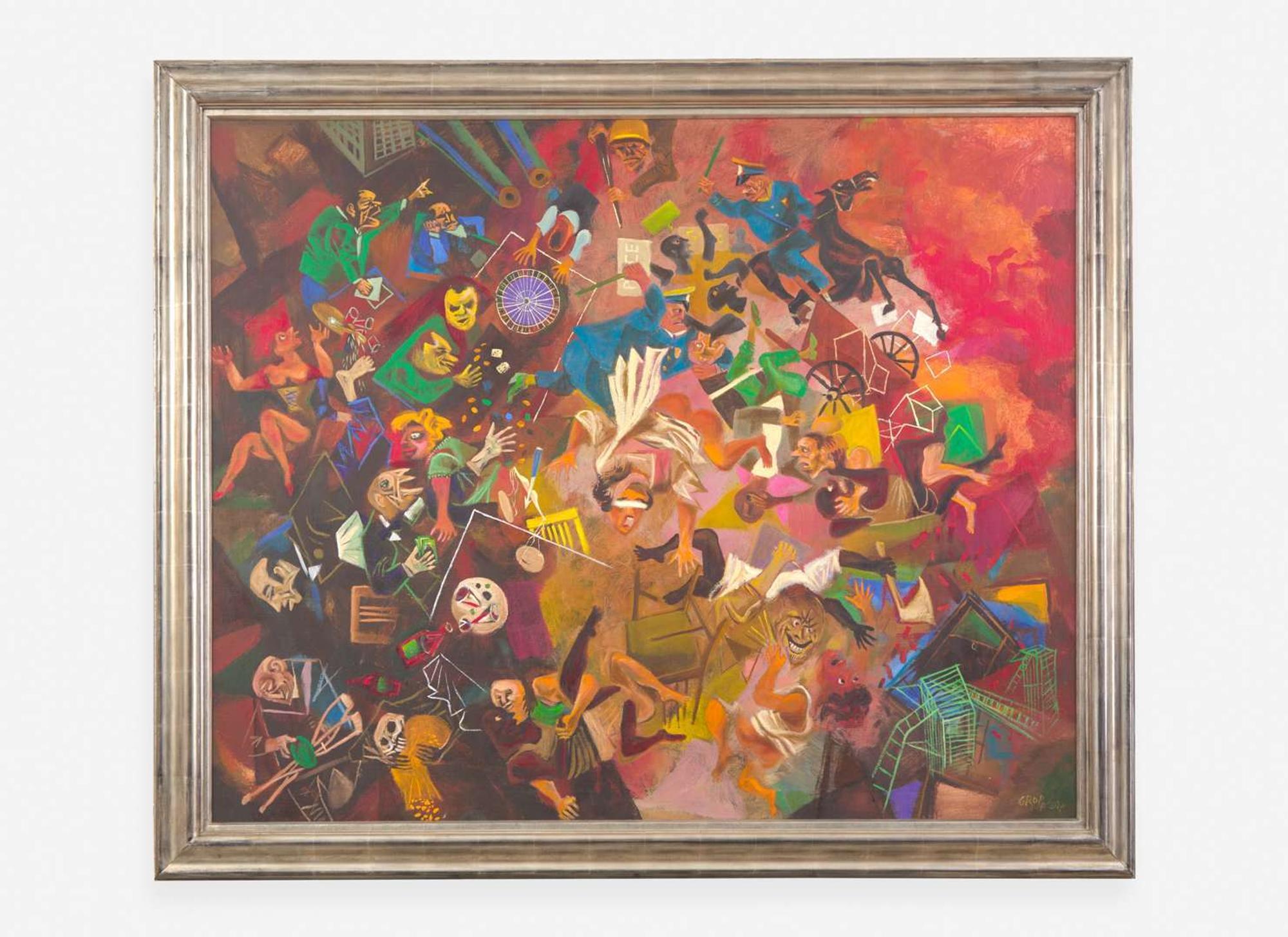 William Gropper (American, 1897-1977) - Doomsday Rhapsody