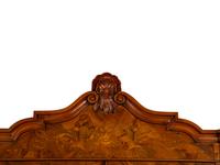 A Dutch Baroque Style Marquetry Secretary Bookcase — 20TH CENTURY