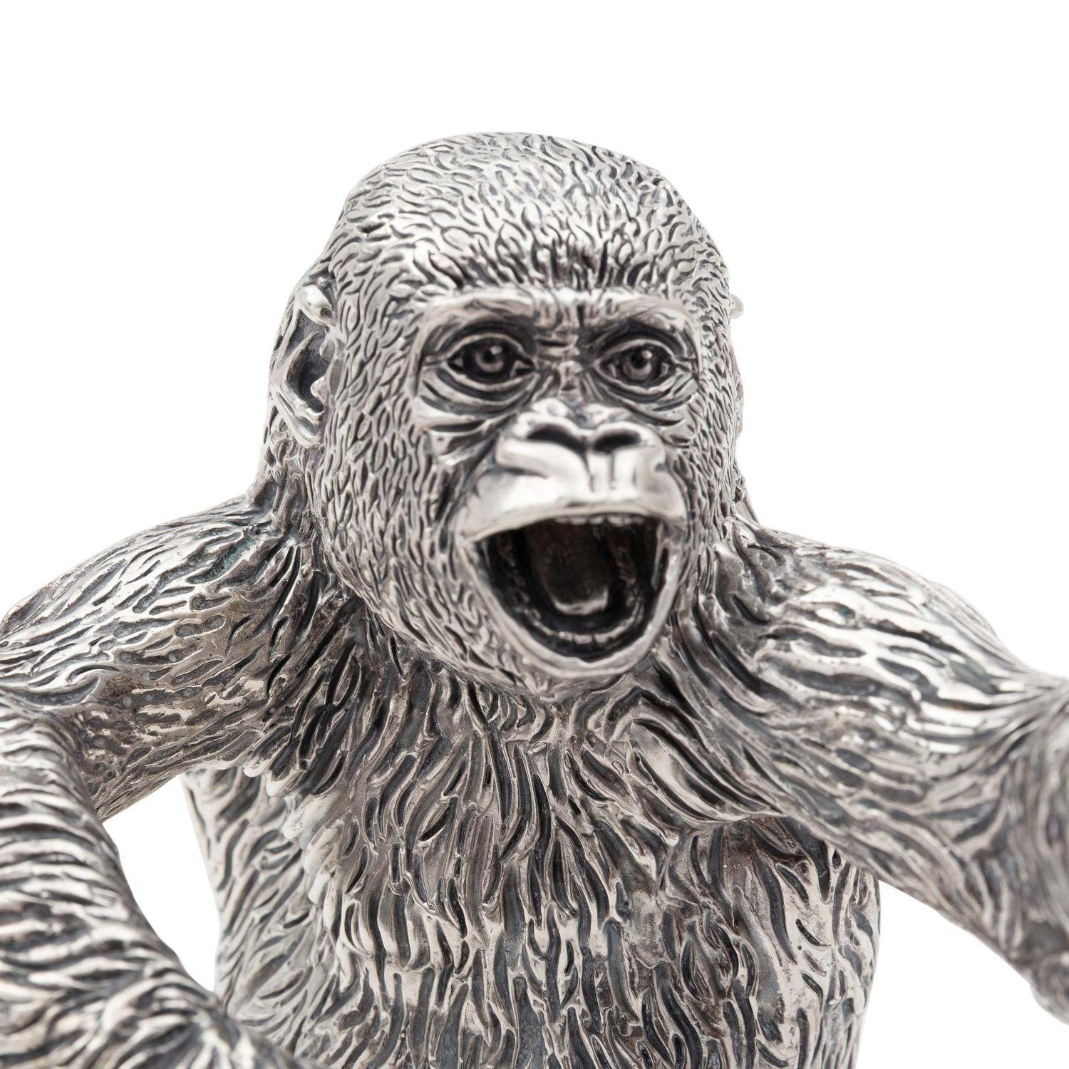 Patrick Mavros (London and Harare, Zimbabwe, Est. 1978) — A Pair of Adolescent Gorillas at Play, 2001