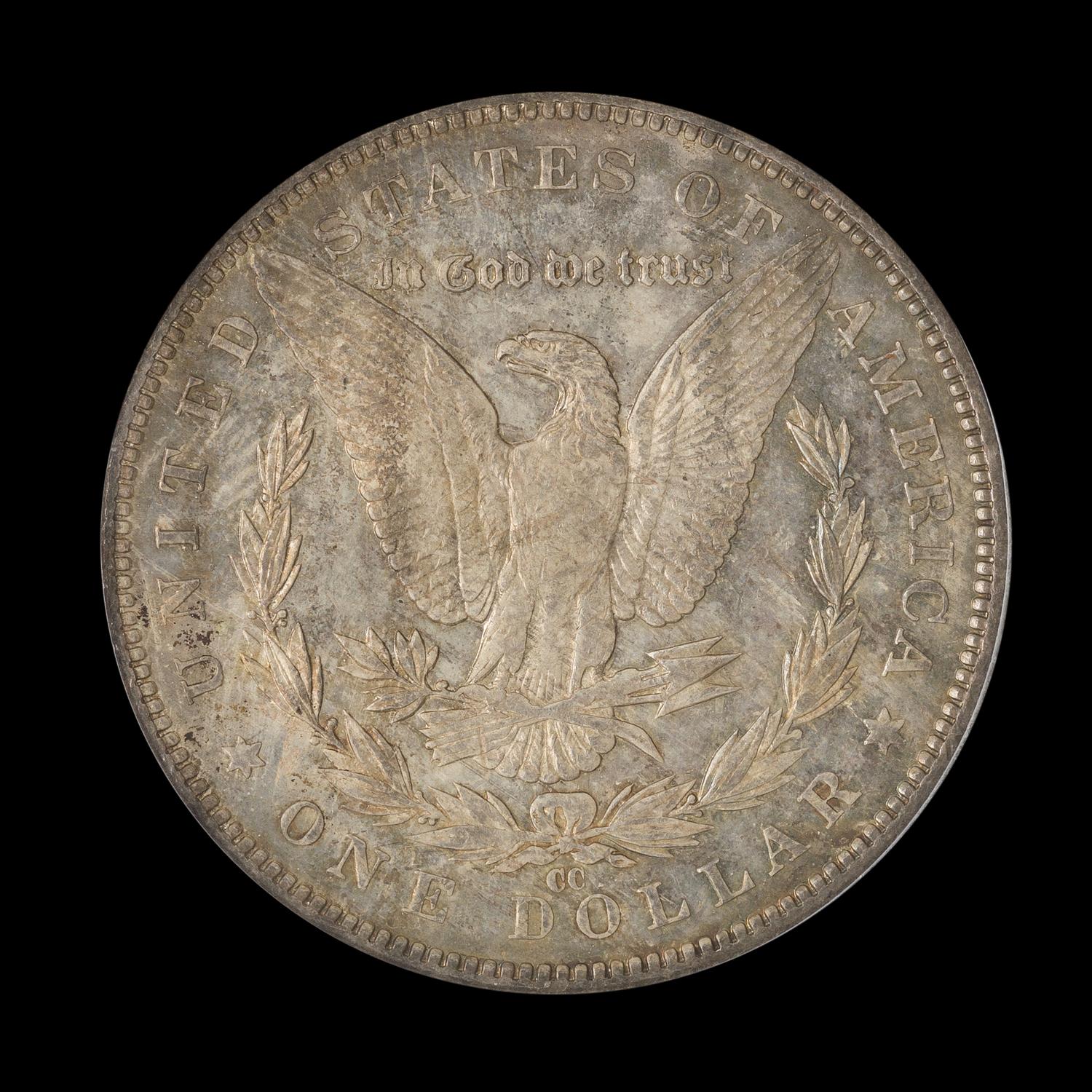 A United States 1891-CC Morgan Silver Dollar Coin