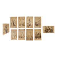 Byron H. Gurnsey (American, 1833-1880) — Native American Portraits, Including Identified Winnebago