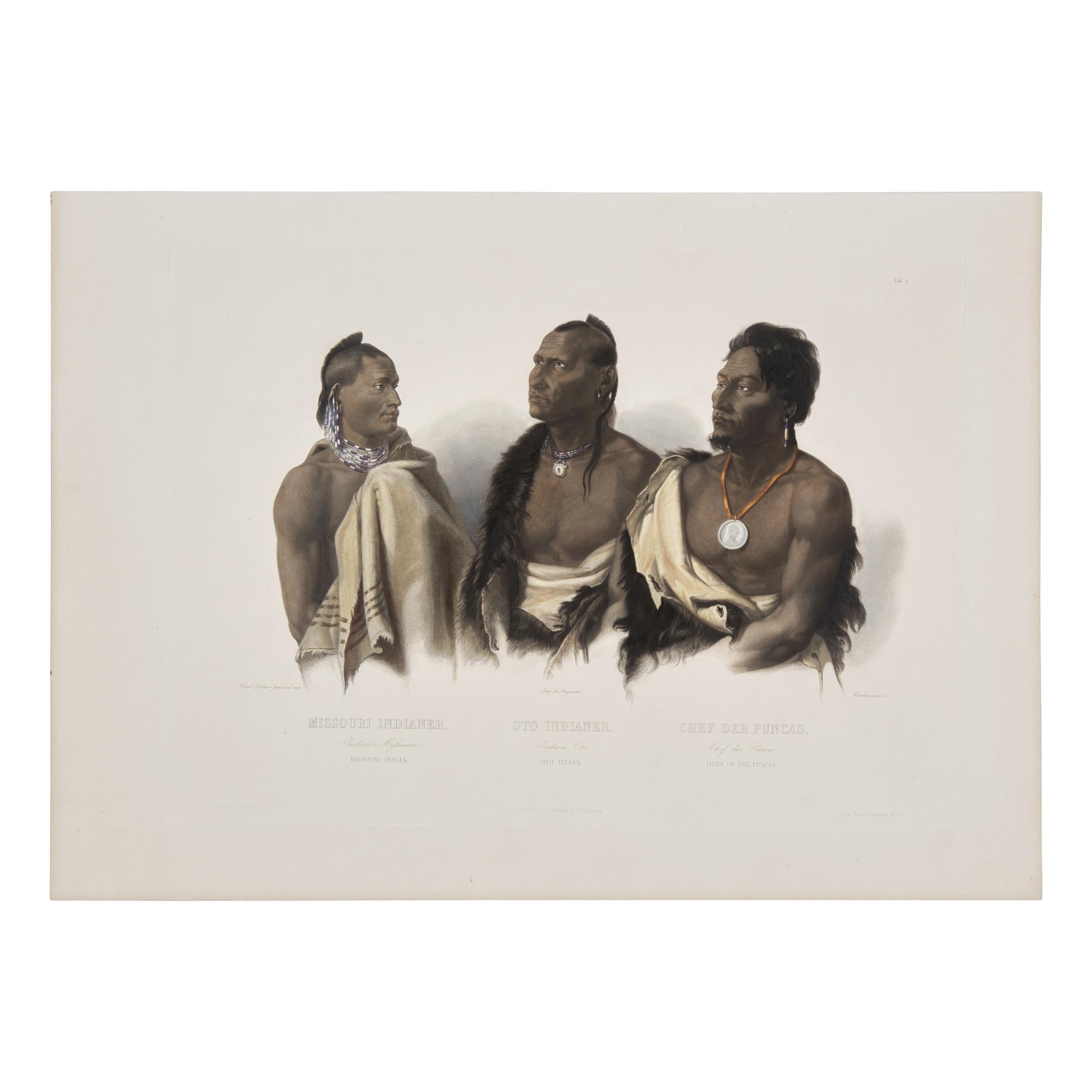 [Native-Americana] Bodmer, Karl. Missouri Indianer...