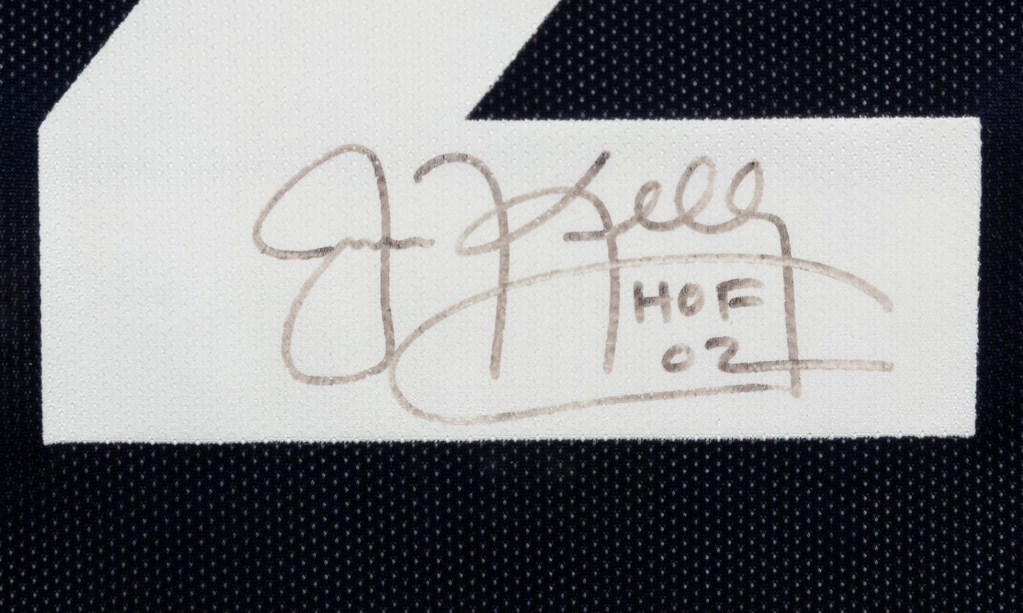 A Jim Kelly Signed Hall of Fame Presentation Jersey,