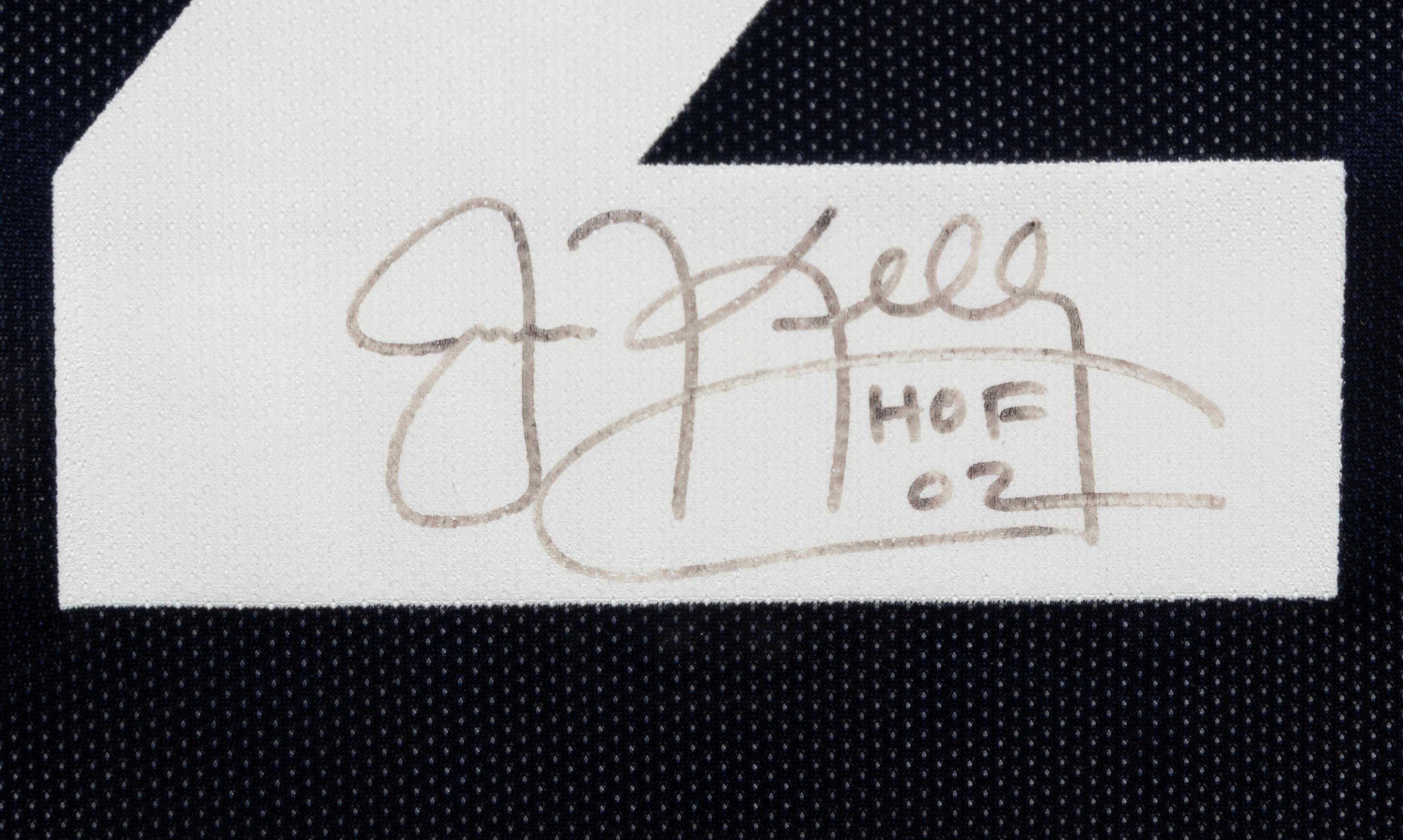 A Jim Kelly Signed Hall of Fame Presentation Jersey,