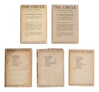 Maugham, W. Somerset (1874-1965). A group of 5 plays in the rare dust jackets, comprising: