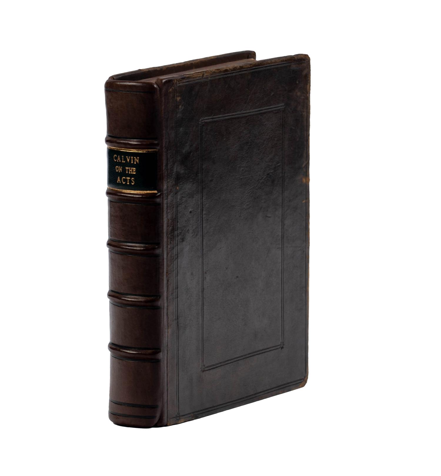 [Religion] Calvin, John. The Commentaries...upon the Actes of the Apostles...
