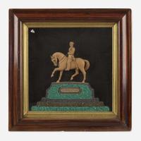 John Stormonth (Scottish, 19th century) A group of four small carved and painted dioramas, various dates, second half 19th century