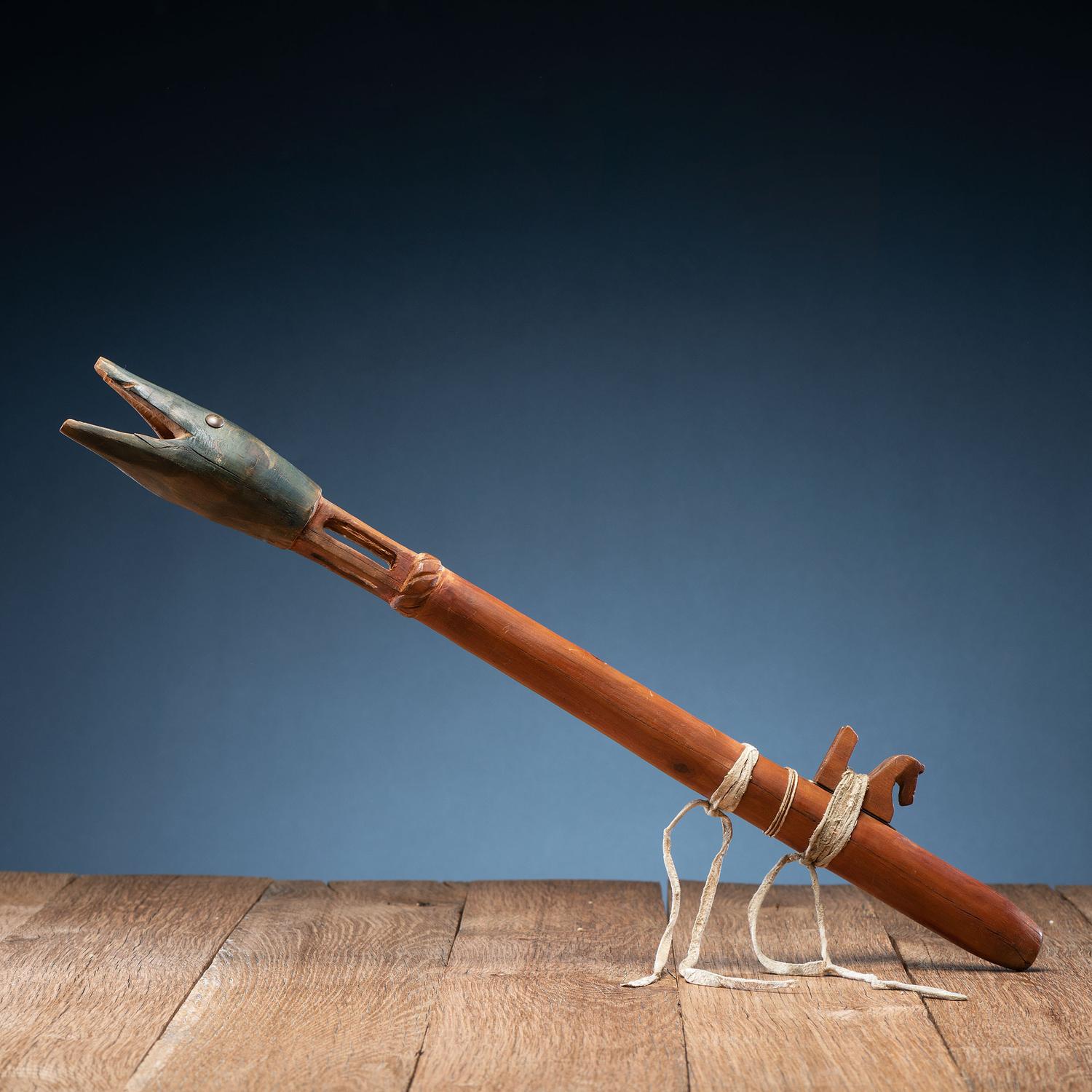 Northern Plains Polychrome Courting Flute