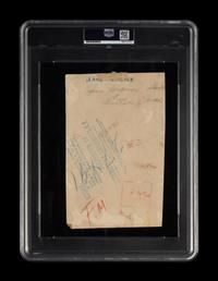 An Impressive 1912 Honus Wagner Pittsburgh Pirate Type One News Photograph (PSA Encapsulated)