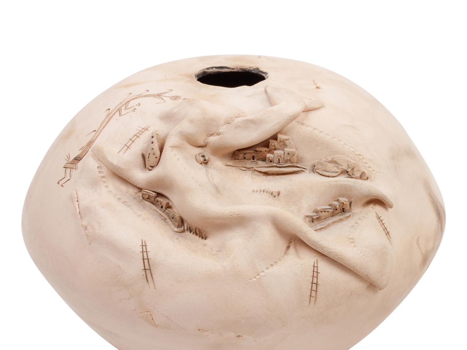Pottery Seed Jar, PLUS