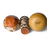 Pueblo Polychrome Pottery Jars