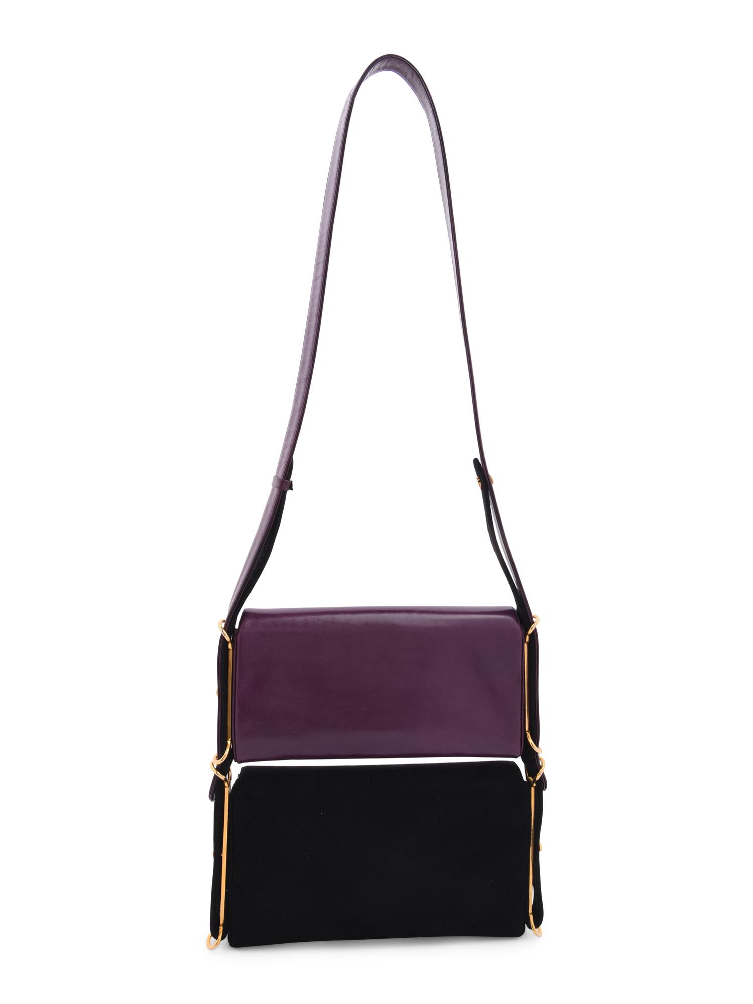 Judith Leiber Joined Double Shoulder Bag