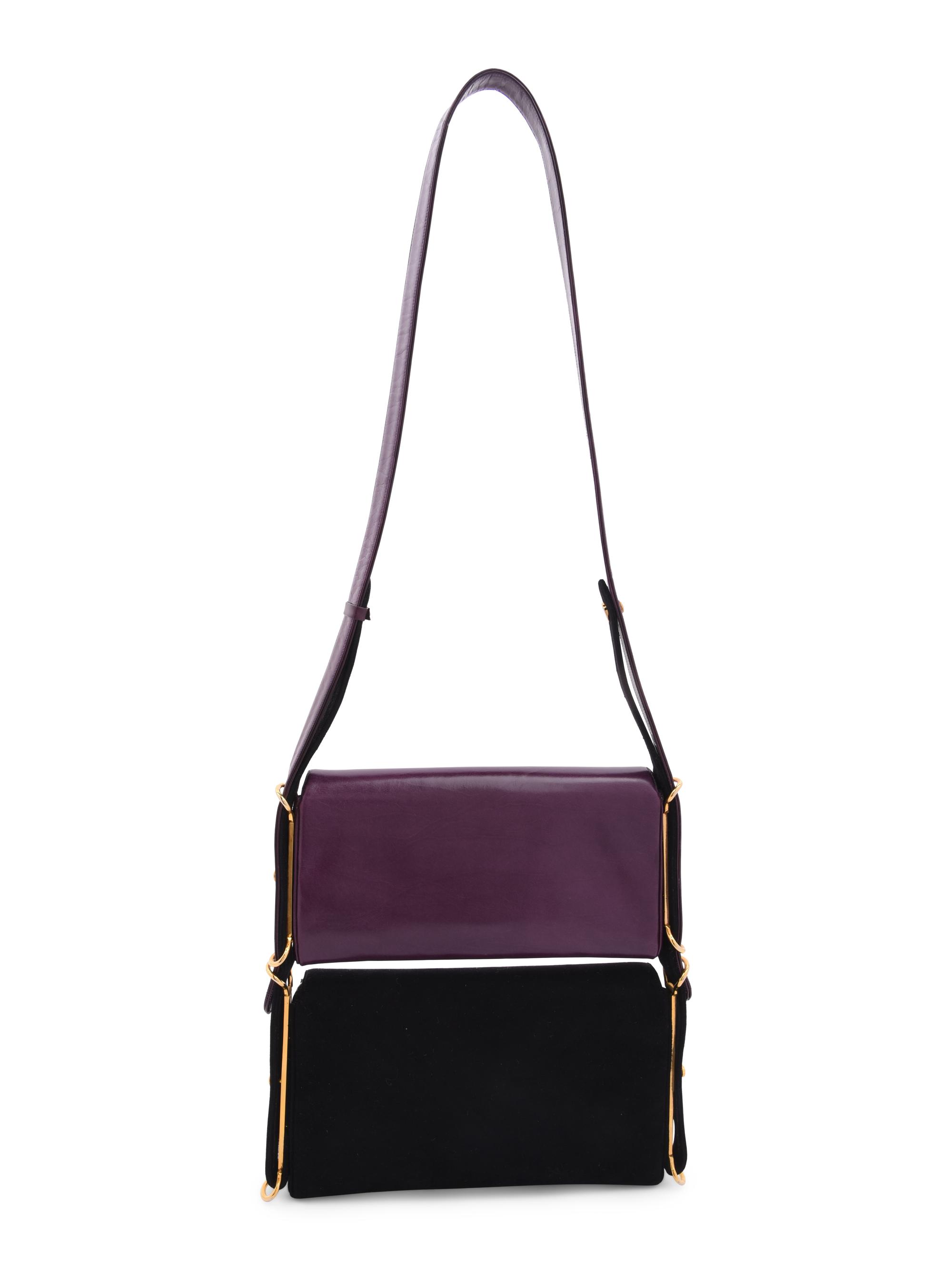 Judith Leiber Joined Double Shoulder Bag