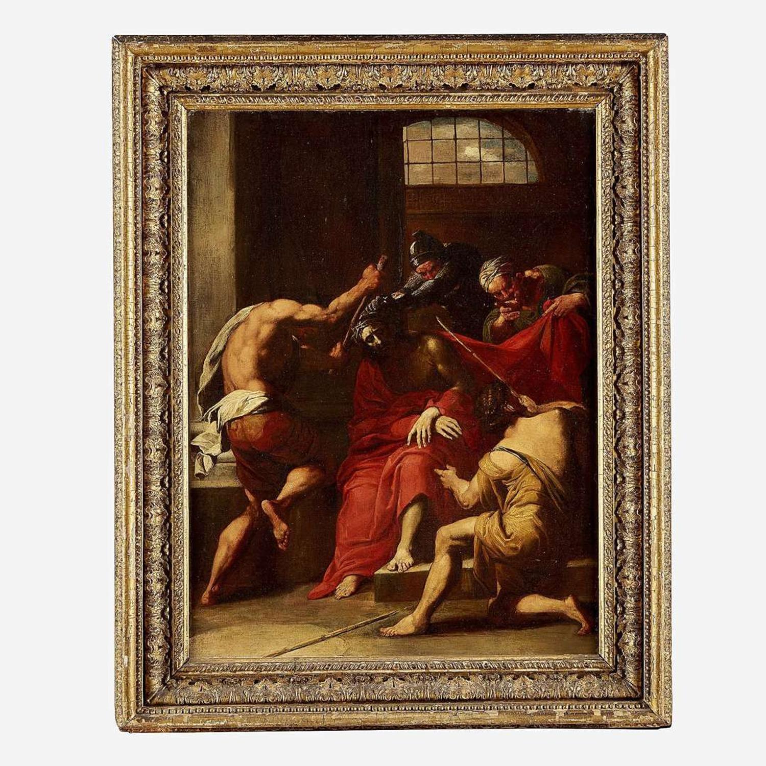 Roman School (17th Century) The Flagellation of Christ; together with The Mocking of Christ