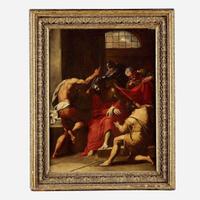 Roman School (17th Century) The Flagellation of Christ; together with The Mocking of Christ