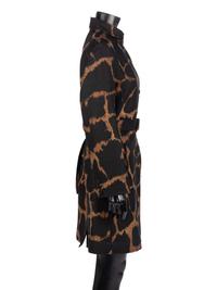 Chado Ralph Rucci Giraffe Print Jacket, 1990-2000s