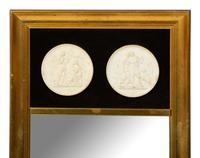 A Neoclassical Style Porcelain Mounted Pier Mirror — 19TH CENTURY