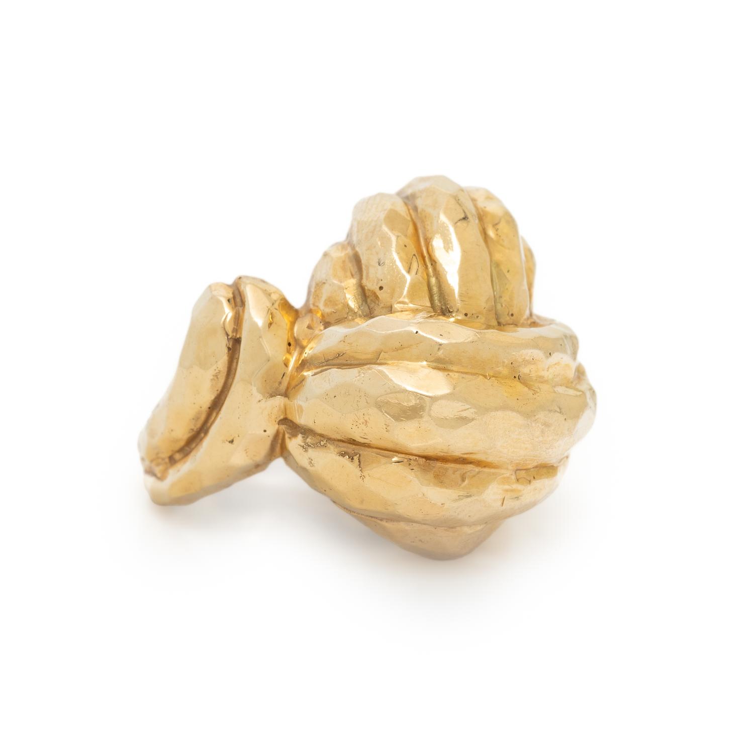 YELLOW GOLD GEOMETRIC RING
