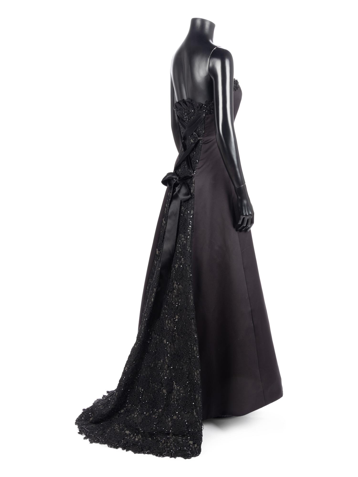 Four Vintage Designer Evening Dresses; One Galanos, One McFadden, One Sarmi, One Sam Carlin, 1970-90s