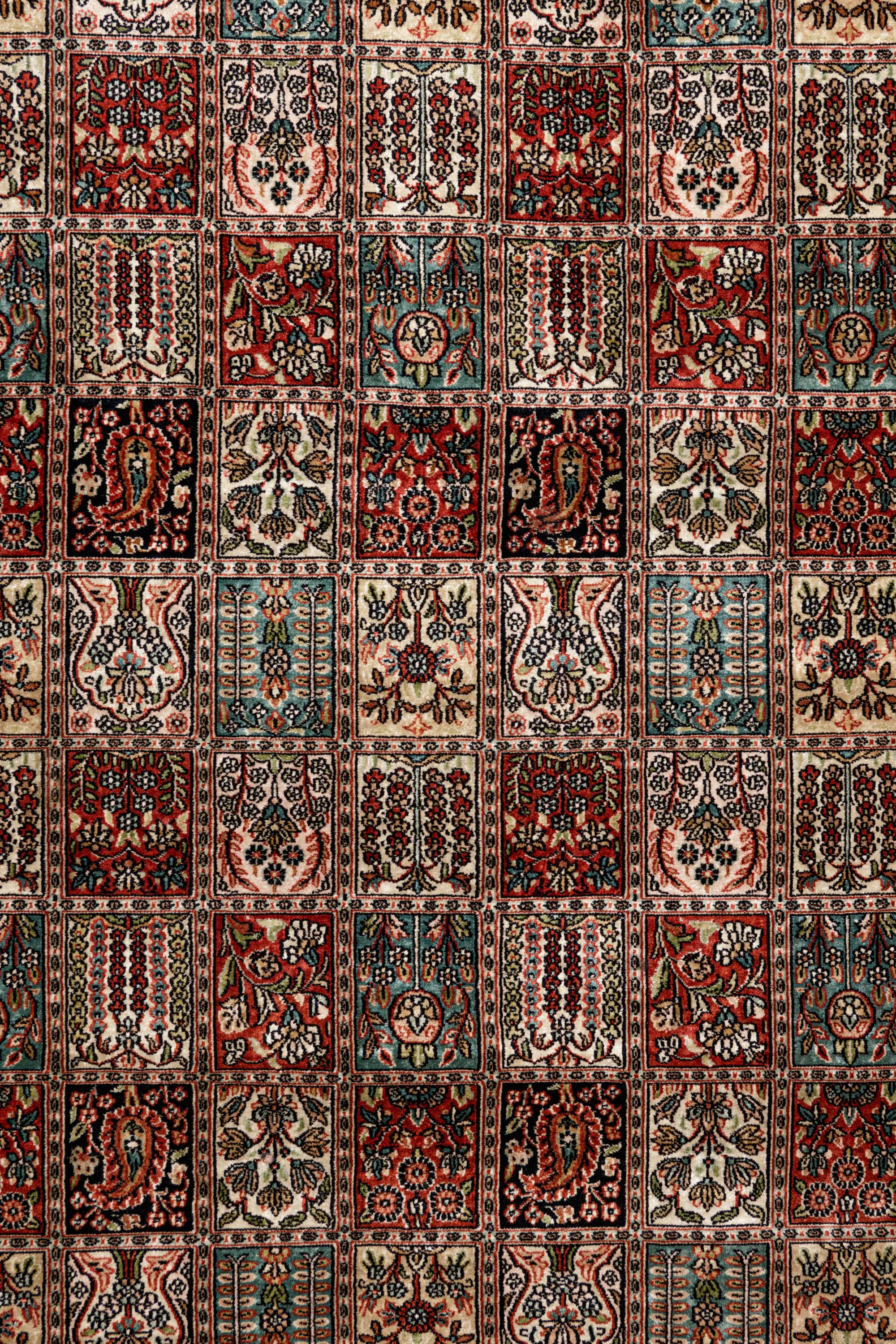 A Bakhtiari Silk Rug