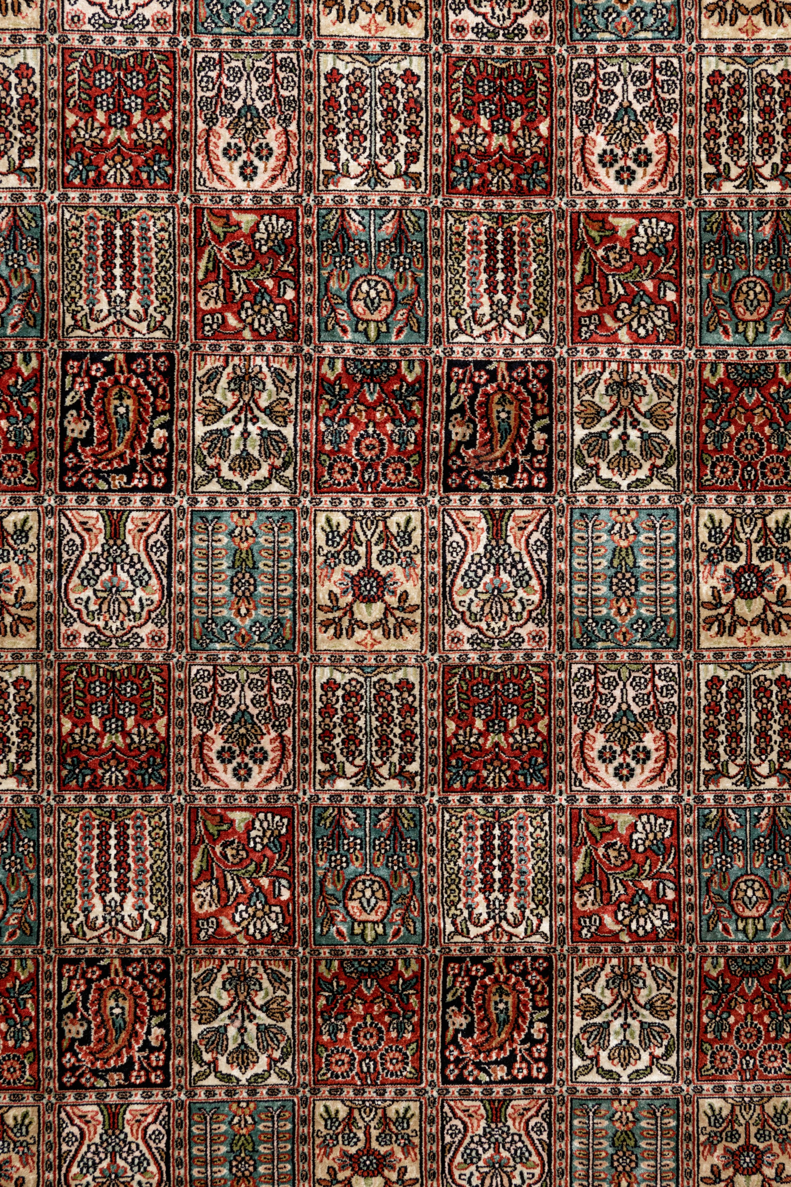A Bakhtiari Silk Rug