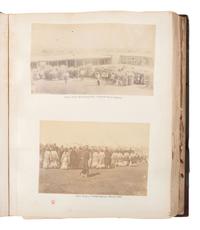 [NATIVE AMERICANS]. JUNKIN, William W. (1831-1903). A Collection of Indian Photographs and Views with Photos of a Few White Employes [ sic ] Together with Some Indian Letters and Paintings. Made by W.W. Junkin, Fairfield, Iowa. 1889-93.