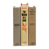 Maugham, W. Somerset (1874-1965). The Making of a Saint . Boston: L.C. Page & Company, 1898.