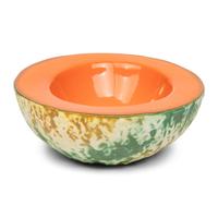 A Set of Twelve Porcelain Melon Bowls by Ed E. Langbein