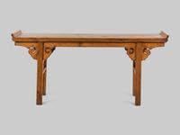A Chinese Softwood Altar Table, Qiaotou'an