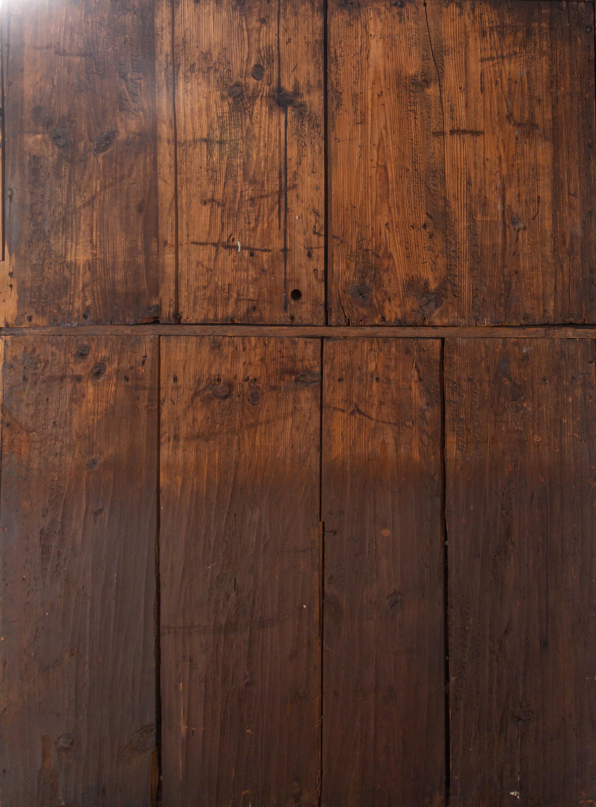 A Continental Burl Walnut Tabernacle Bureau