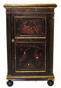 Japanned cabinet 19th/20th century