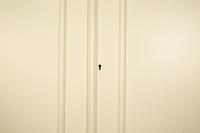 A Pair of Custom Made White Lacquer Four Door Cabinets — 21ST CENTURY