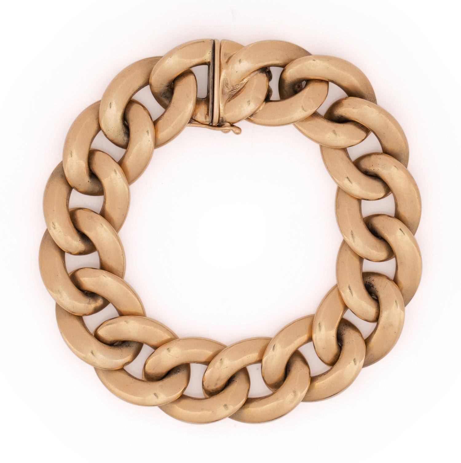 YELLOW GOLD BRACELET