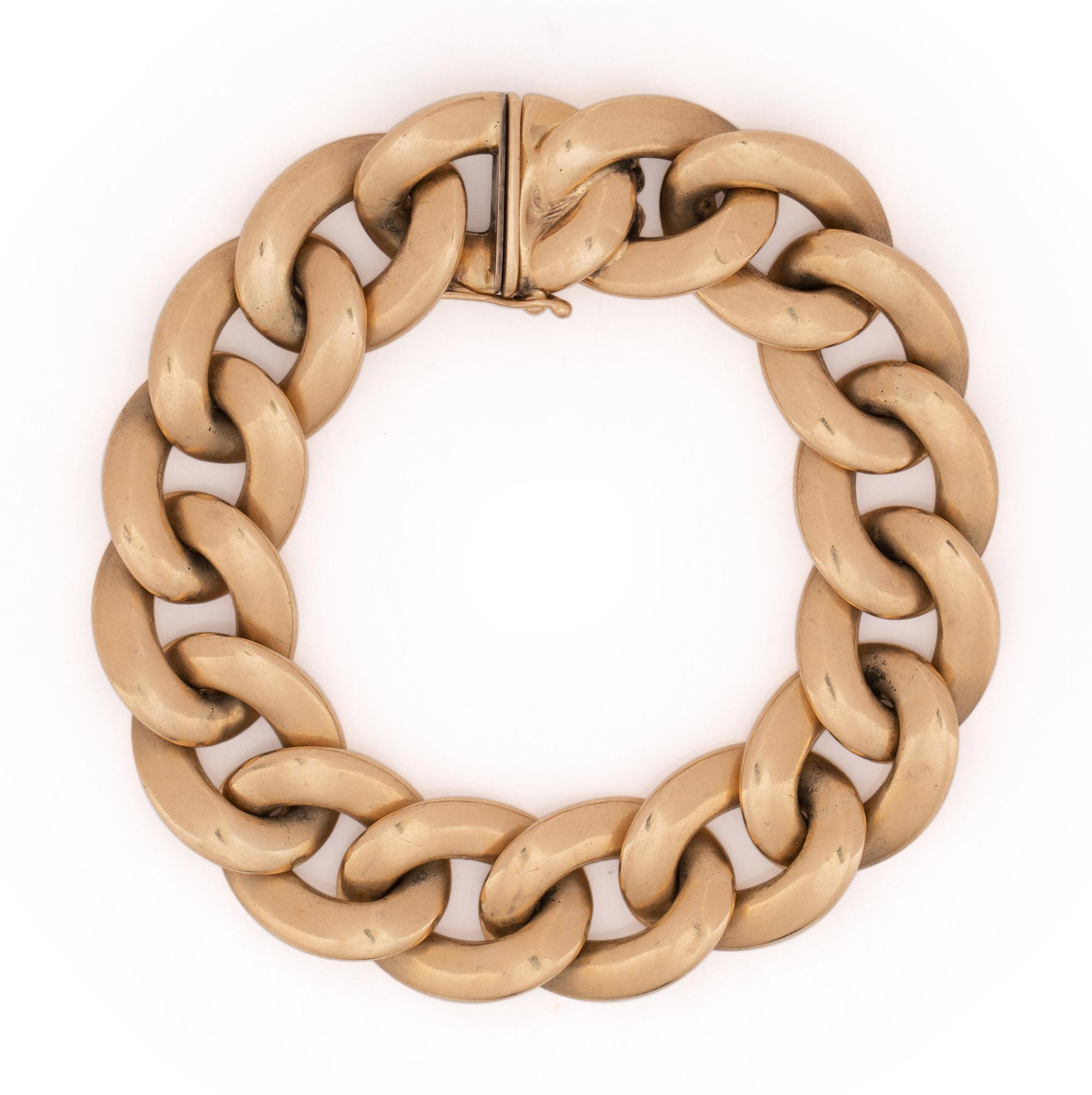 YELLOW GOLD BRACELET