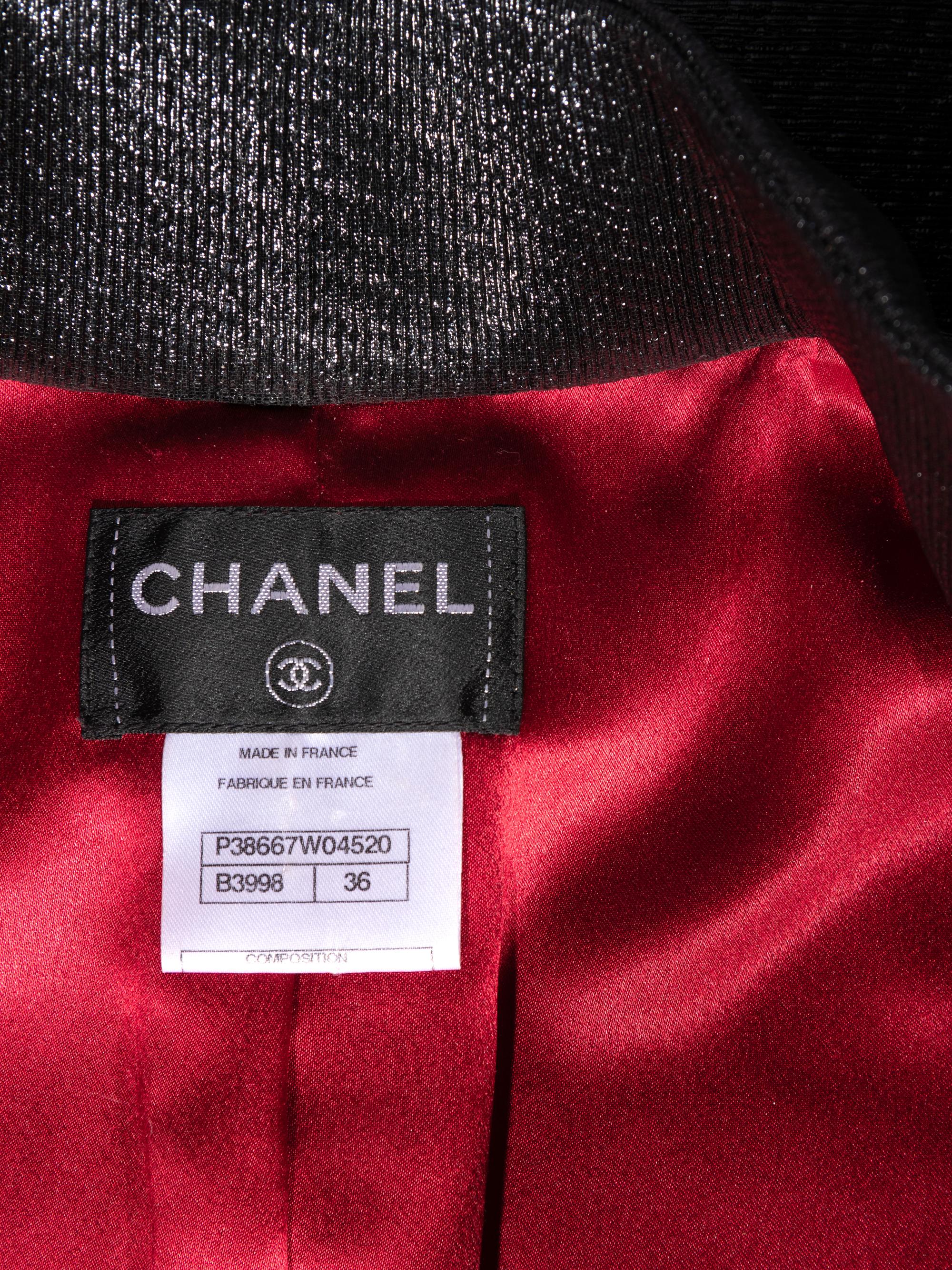 Chanel Lamé Jacket Dress, Pre-fall 2010