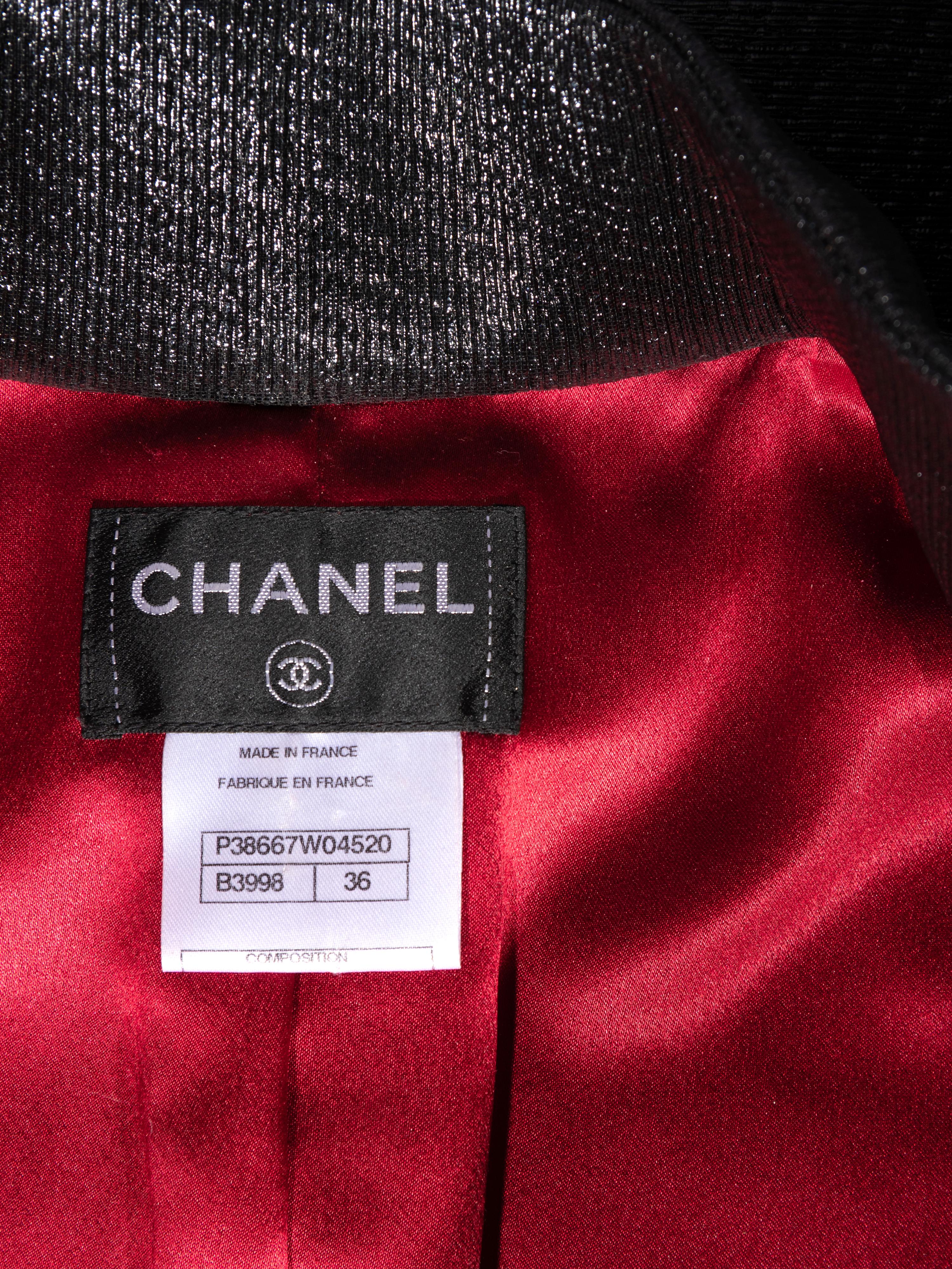Chanel Lamé Jacket Dress, Pre-fall 2010