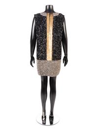 Two Cher Michel Klein Evening Dresses, 1990-2000s