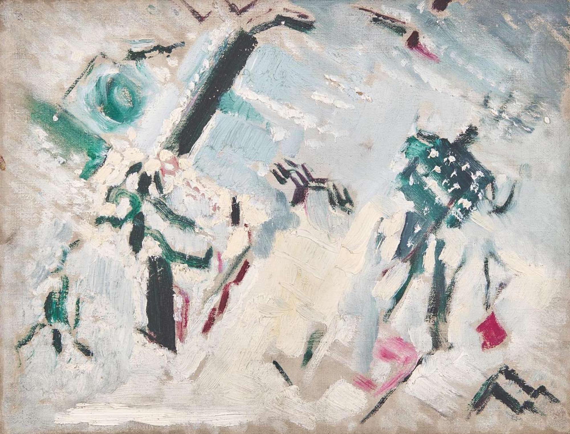 John Marin (American, 1870-1953) - Abstract Landscape