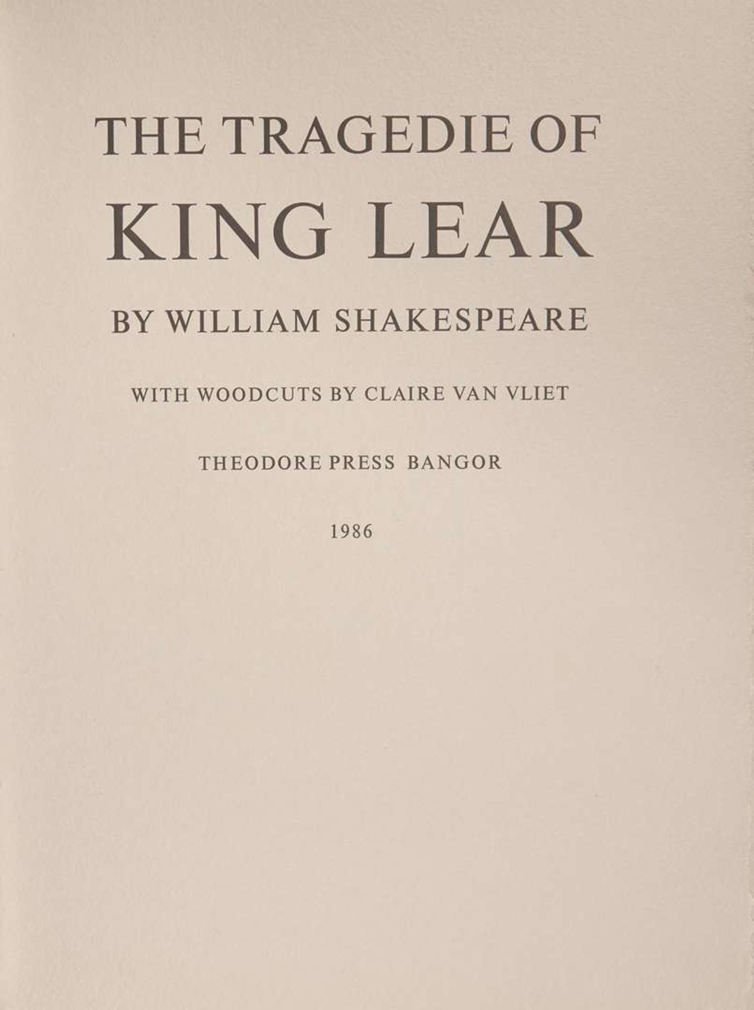 [Literature] Shakespeare, William: The Tragedie of King Lear