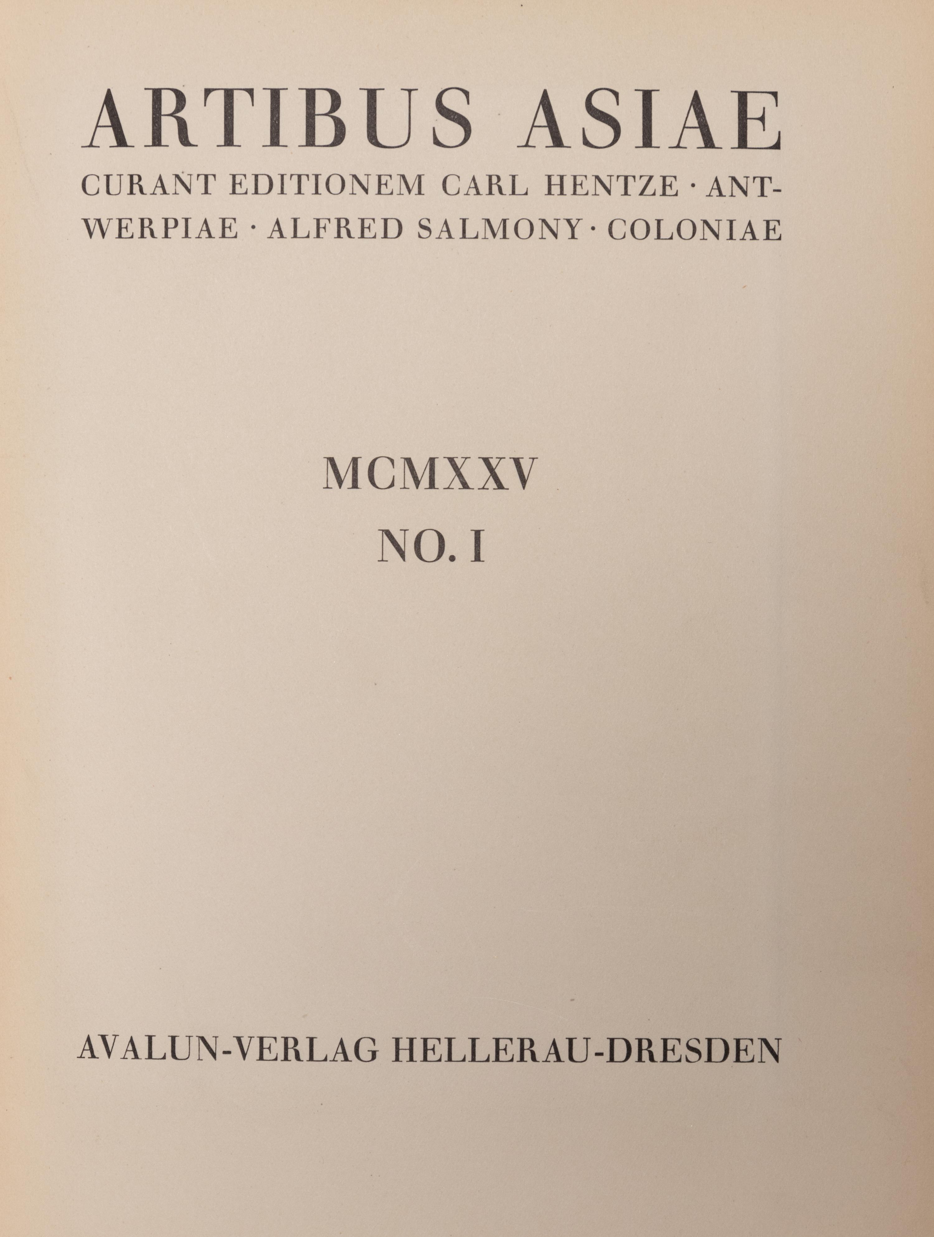 [SCHOLARLY PERIODICALS] Artibus Asiae