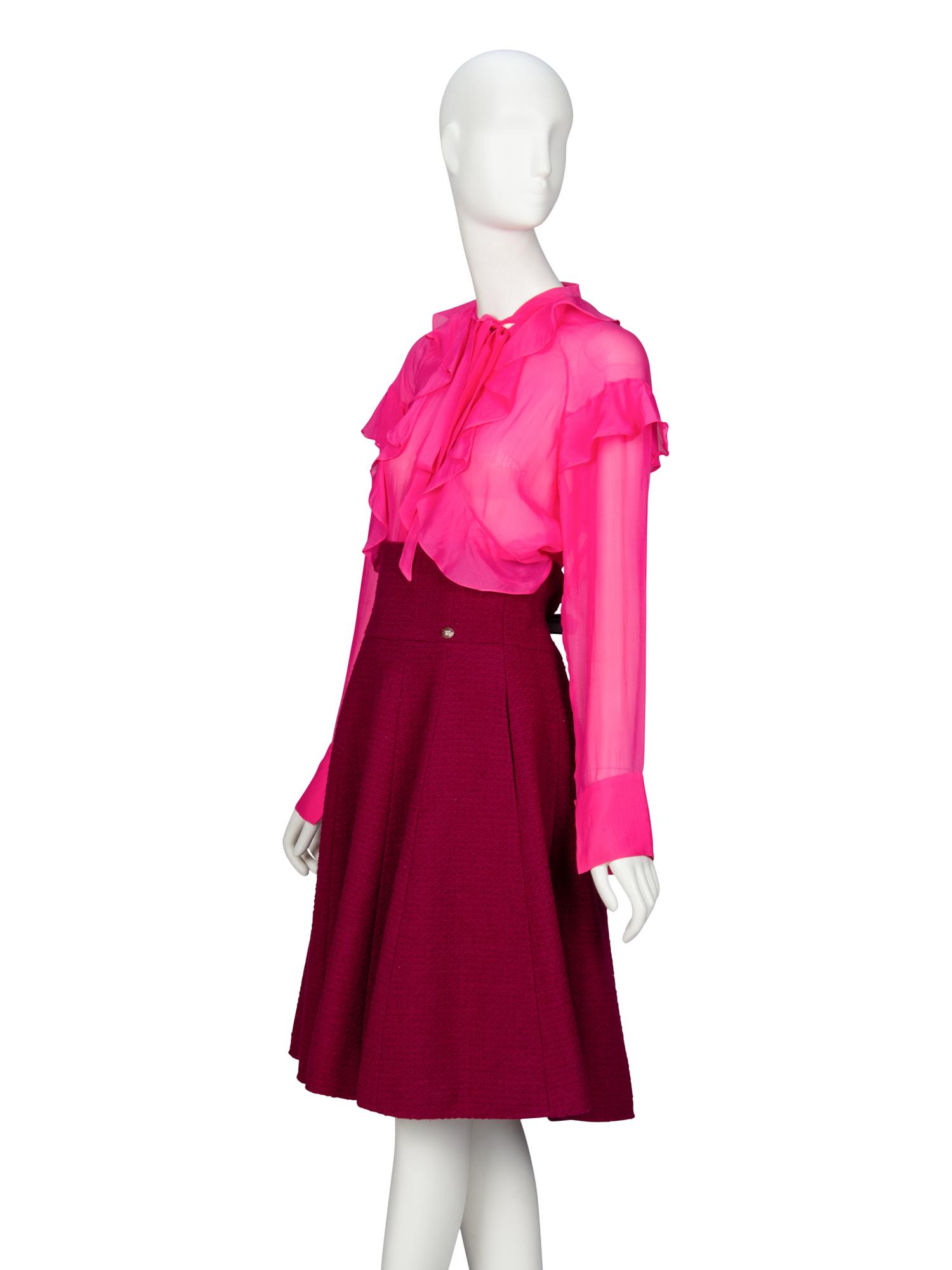 GIVENCHY & CHANEL, BLOUSE & SKIRT